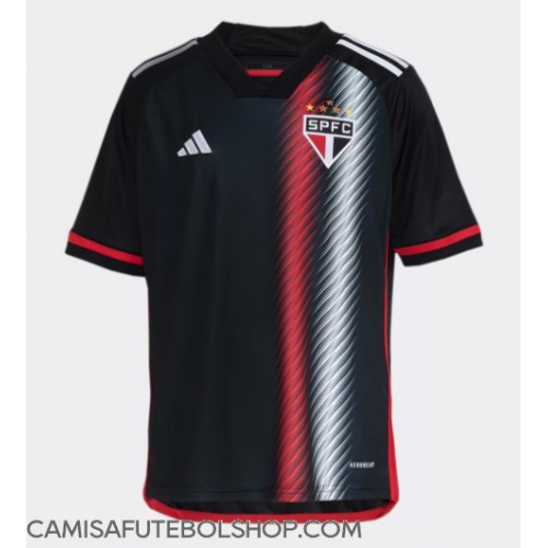 Camisa de time de futebol Sao Paulo Replicas 3º Equipamento 2023-24 Manga Curta